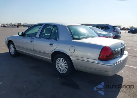 2007 Mercury Grand Marquis Ls из США, поврежденный, VIN 2MEFM75V77X622858